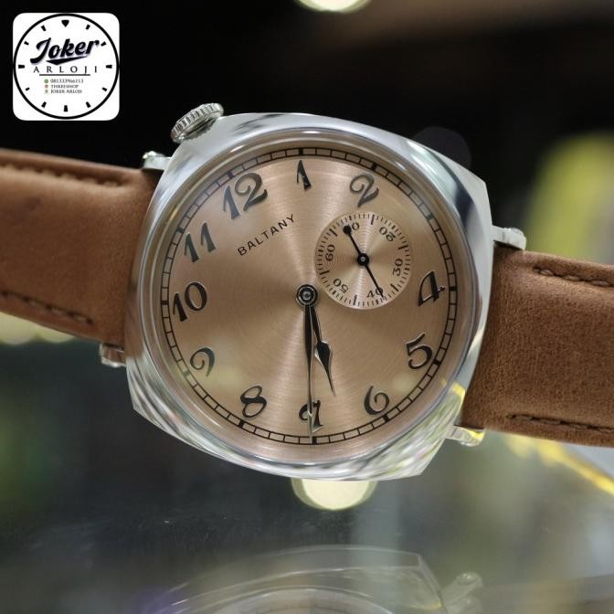 Baltany Retro American 1921 Cockeyed Dial Automatic Watch S4046