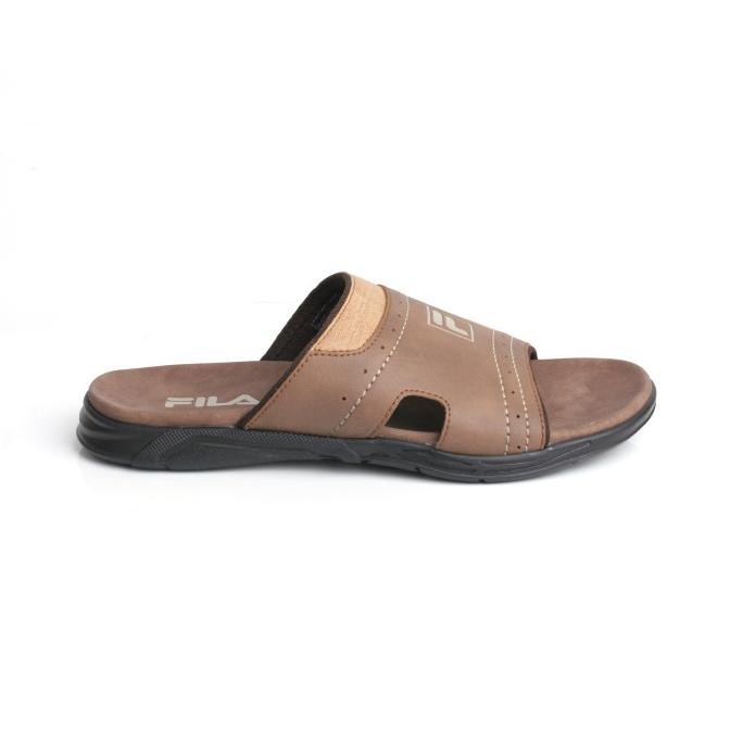 FILA Sandal Pria Edward - Camel/Black/Tan