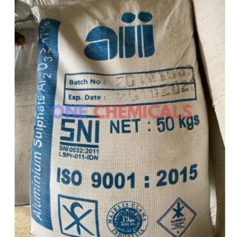 Tawas Bubuk / Tawas Powder/ Alumunium Sulfat / 1 ZAK (50 KG)