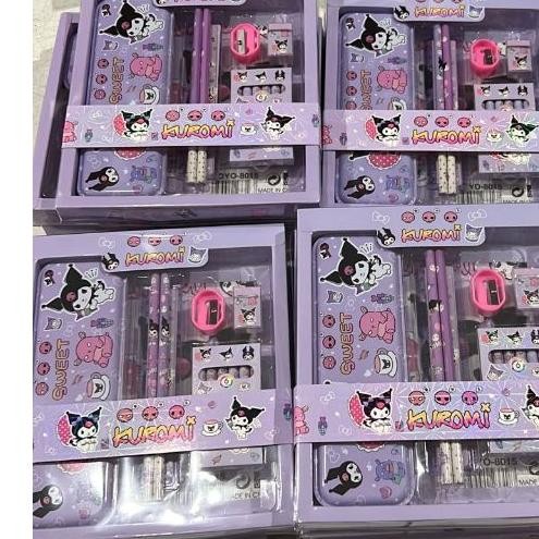 

Rq-56 Viral Pensil Sekolah Puncak Promo Ramadhan Sale 3.3 Kotak Pensil Anak Kuromi Set 7 In 1 Stationery Hadiah Anak Sekolah Sanrio Alat Tulis Set Kotak Pensil / Alat Tulis Dan Kotak Pensil Sanrio/ Kotak Pensil / Peralatan Sekolah / Pensil Sanrio Murah