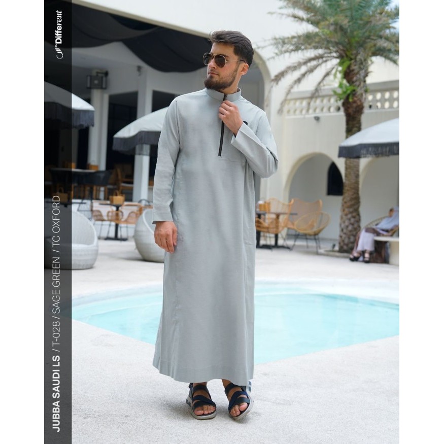 Samase Jubba Saudi T028 Jubah Pria Dewasa Lengan Panjang {TerlarisBest Seller}
