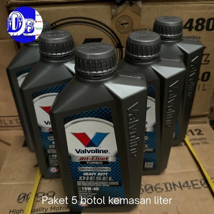 BEBAS ONGKIR - Oli mesin mobil Diesel Valvoline 15/40 Api CF-4 /SG - 5 liter