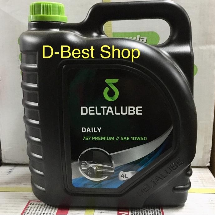 TERBARU - Oli mesin mobil Deltalube 10W/40 - 4 liter avanza rush terios xenia