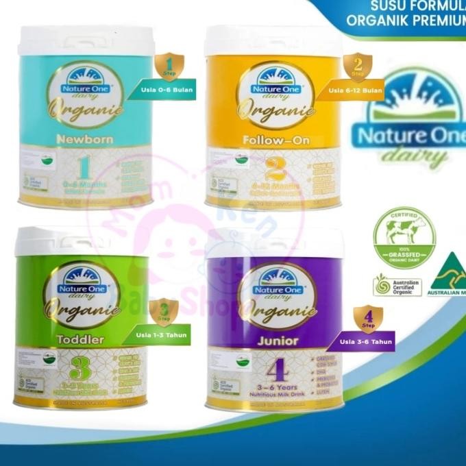 Nature One Dairy Organic 900 Gram / Susu Anak