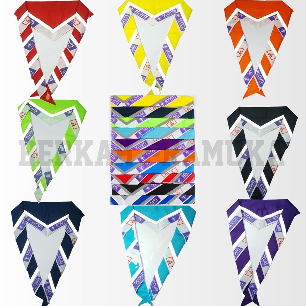 Scraf Pramuka Scout Scarf Menyala Spotlight