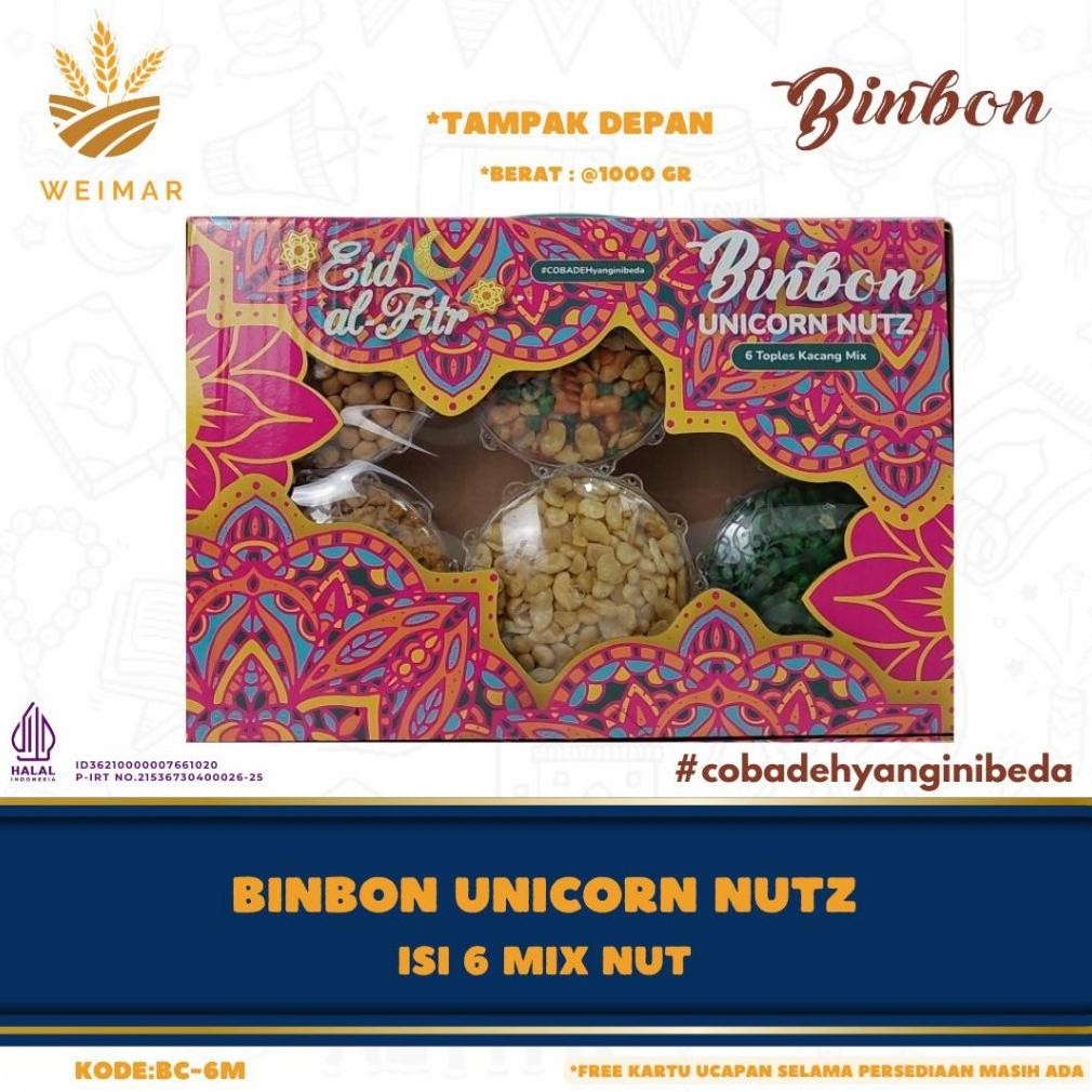 

Binbon Paket Kacang Unicorn Nutz - Weimar Kemasan Baru 2025