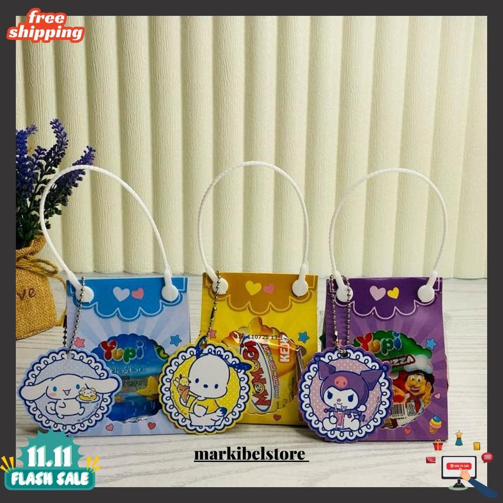 

20 Pcs Parcel Mini Sanrio - Parcel Mini Lebaran - Amplop Lebaran Estetik Original Produk