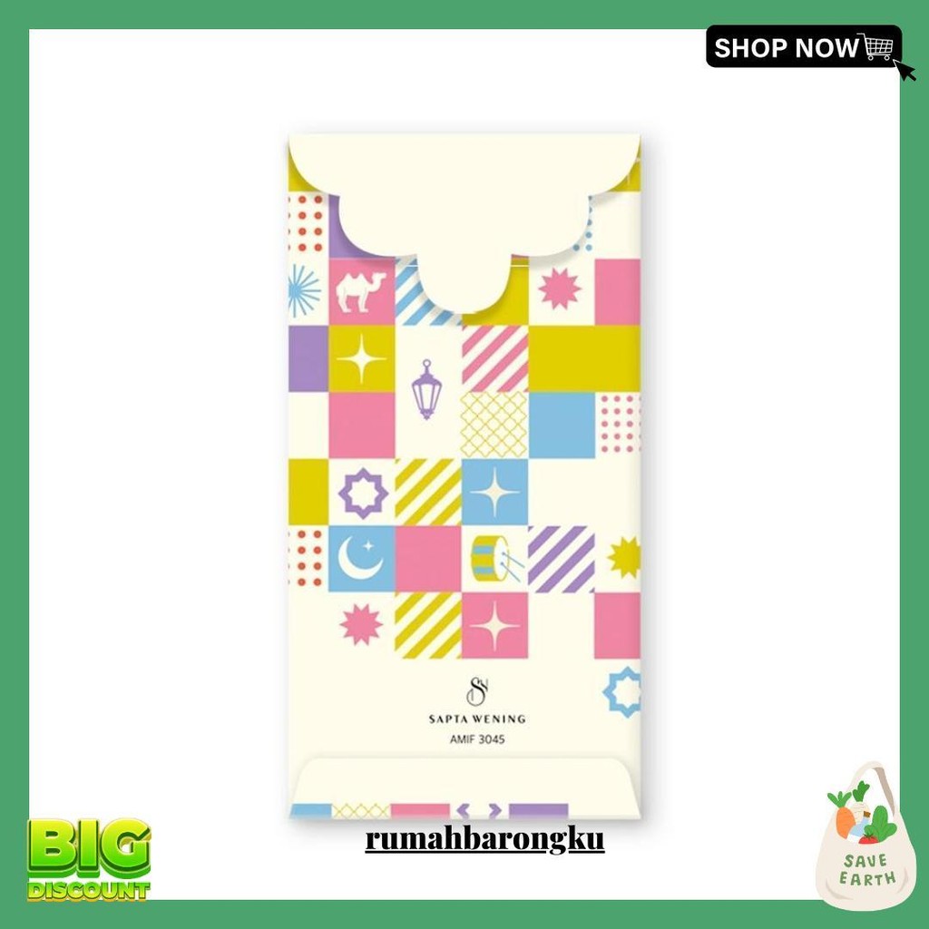 

Amplop Angpao Lebaran Idul Fitri Amif 3045 Original Produk