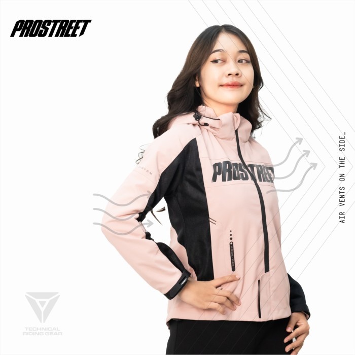 JAKET PROSTREET WOMAN SPECTRE AIR TECH SYSTEM ROSE