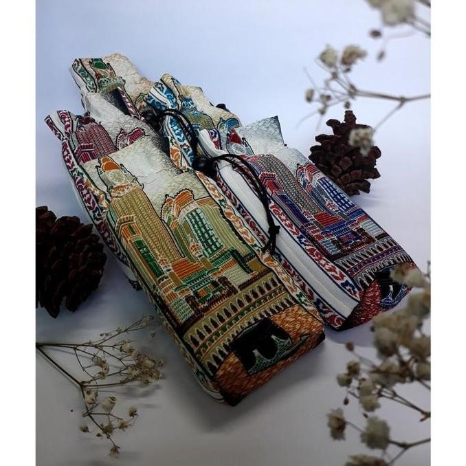 Terjangkau Grosir 10 Pcs Sajadah Traveling Pouch Sajadah Travel Murah Free Dompet