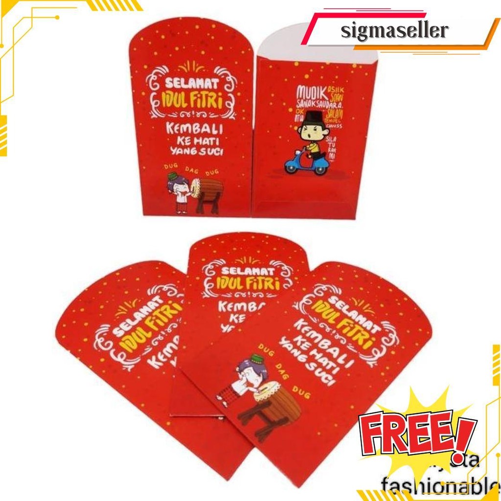 

Amplop Angpao Lebaran Idul Fitri Isi 100 Lbr Original Produk