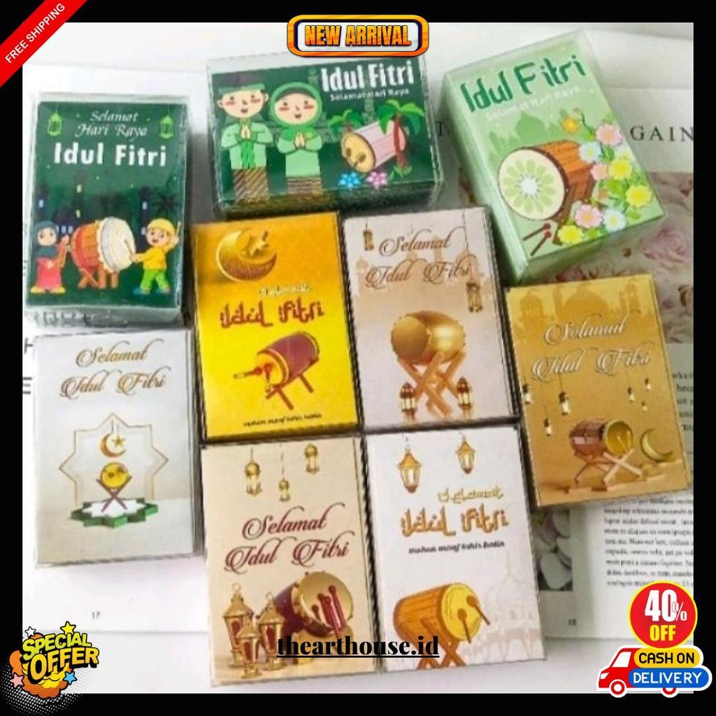 

Amplop / Angpao Lebaran Medium Berbagai Variasi Gratis Ongkir