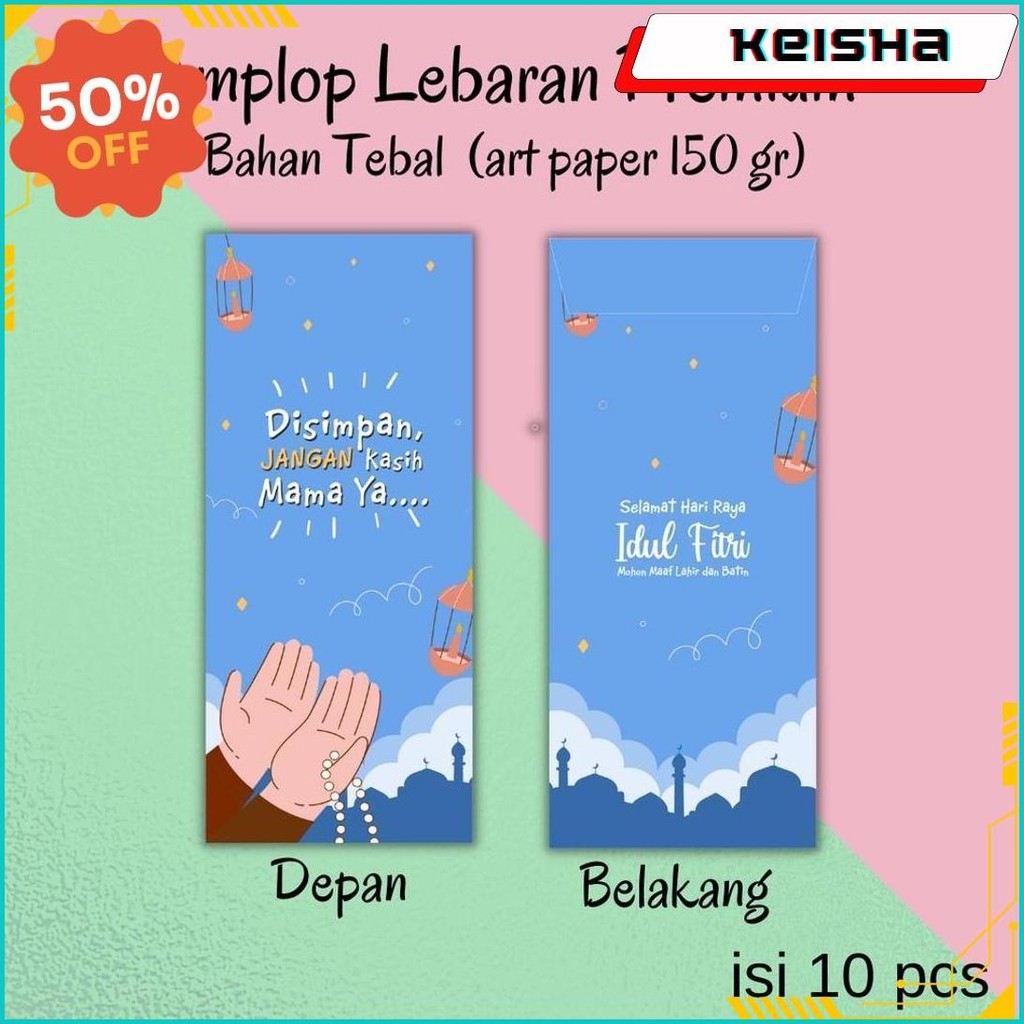 

Amplop Lebaran Hari Raya Idul Fitri Terbaru Eksklusif Premium Mewah 2025 Gratis Ongkir