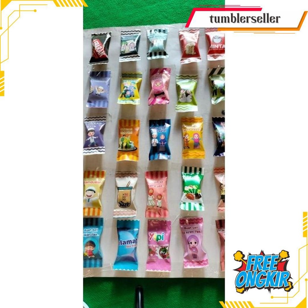 

Amplop Lebaran Bentuk Permen Isi 25 Pcs ( Masih Lembaran Tanpa Dobel Tipe) Siap Kirim