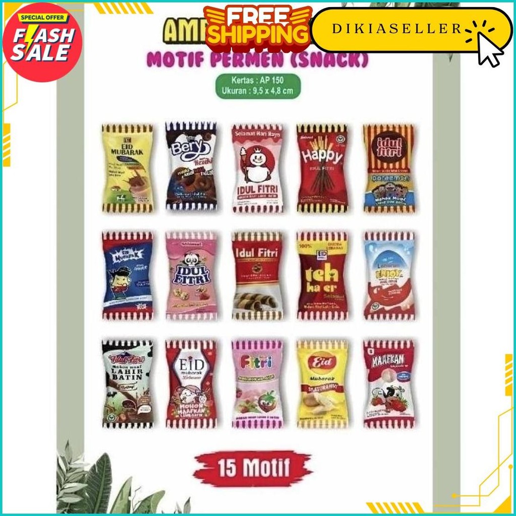 

Amplop Lebaran Motif Permen Isi 10Pcs Sudah Ada Perekat Amplop Unik 2025 Harga Diatas Sudah Dpt 10Pcs Gratis Ongkir