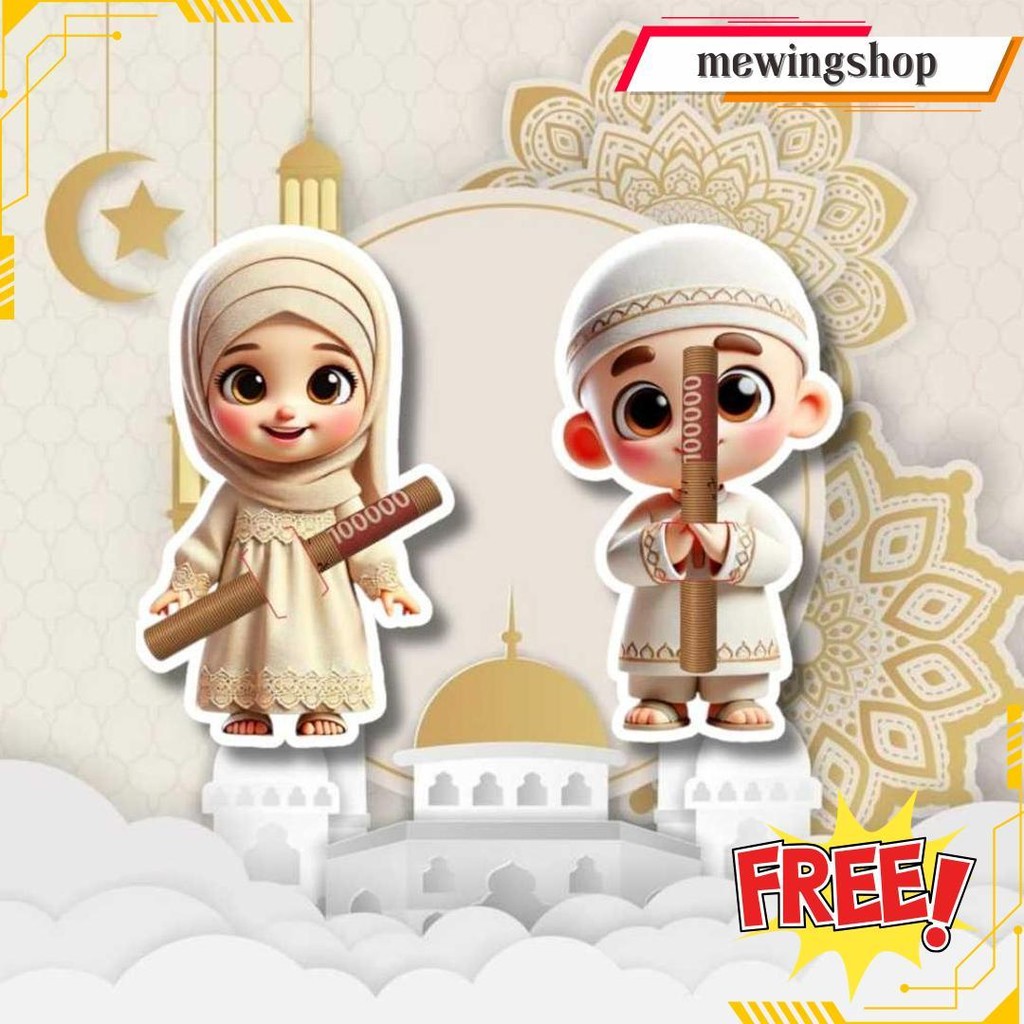 

Amplop Karakter 3D Unik Dan Lucu - Pilihan Motif Lengkap Untuk Uang Lebaran Siap Kirim