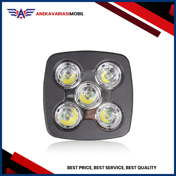 Lampu Tembak 5 Falcons Led Tembak 5 Mata Lampu Sorot 5 Led 50 Watt