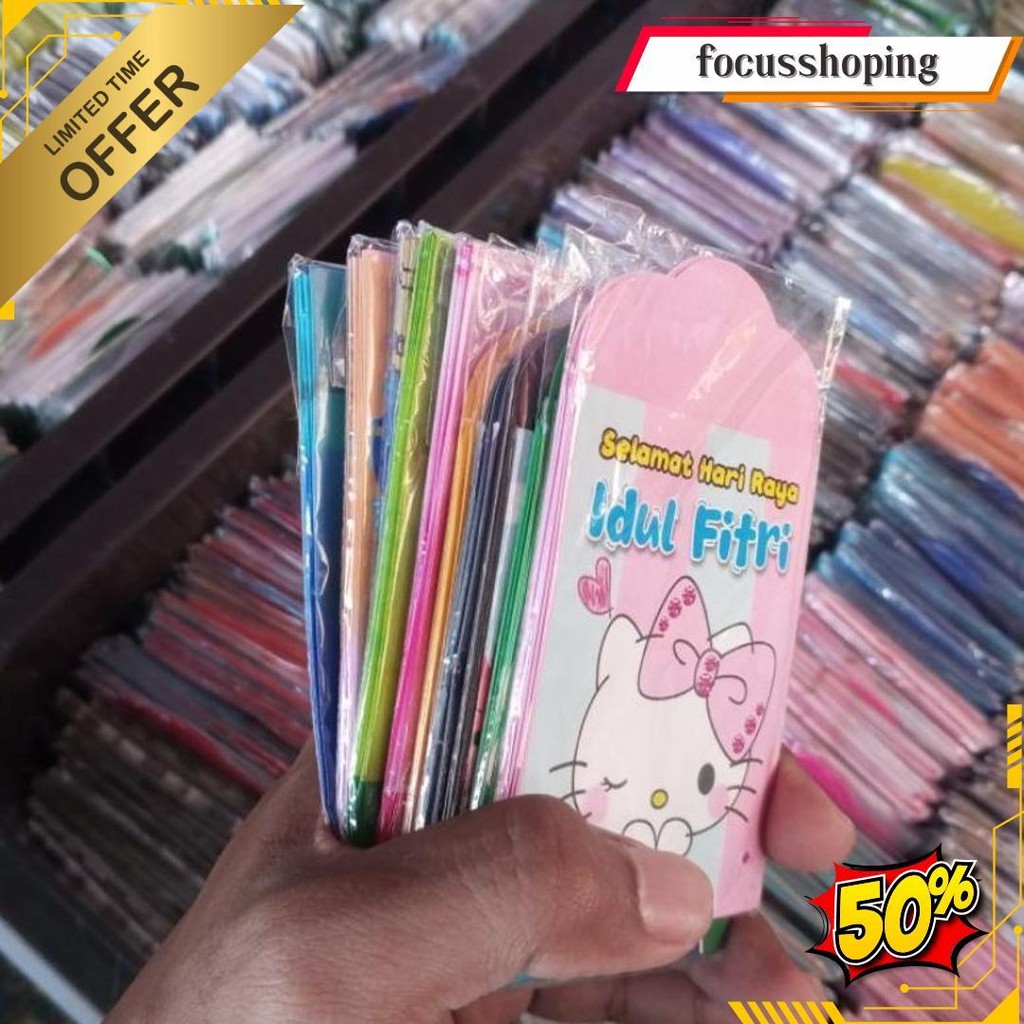 

80 Lembar Amplop Medium Lebaran Sudah Jadi Siap Jual Gratis Ongkir