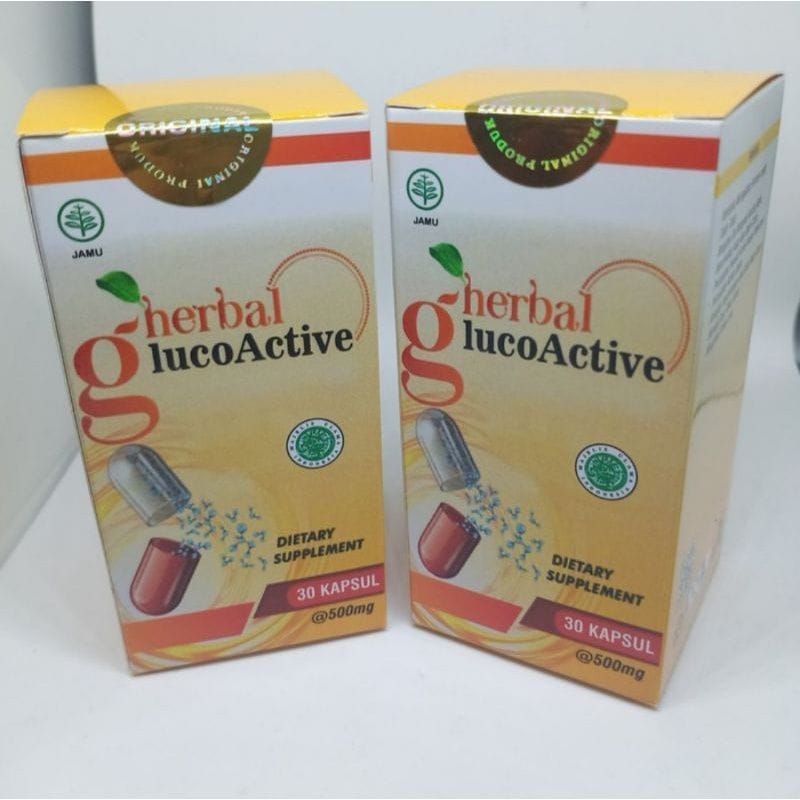 Glucoactive Asli Original Obat Herbal Diabetes Kencing Manis dan Gula Darah Glucoactive 100% Asli Or
