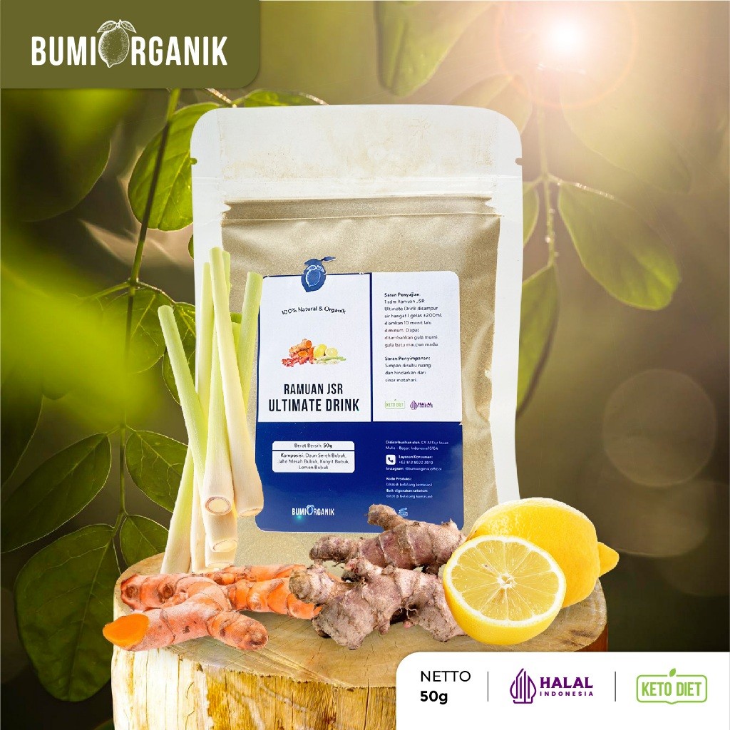 

Discount JSR ULTIMATE DRINK BUMI ORGANIK / JAMU JSR / MINUMAM JSR / RESEP SEHAT JSR / RAMUAN JSR