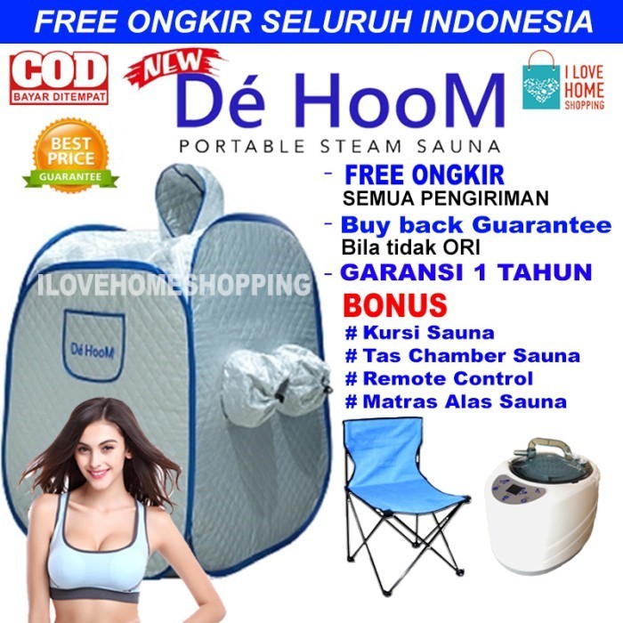 BISA TERMIN De Hoom Steam Sauna Portable - Dr hoom steam sauna Portable ORI