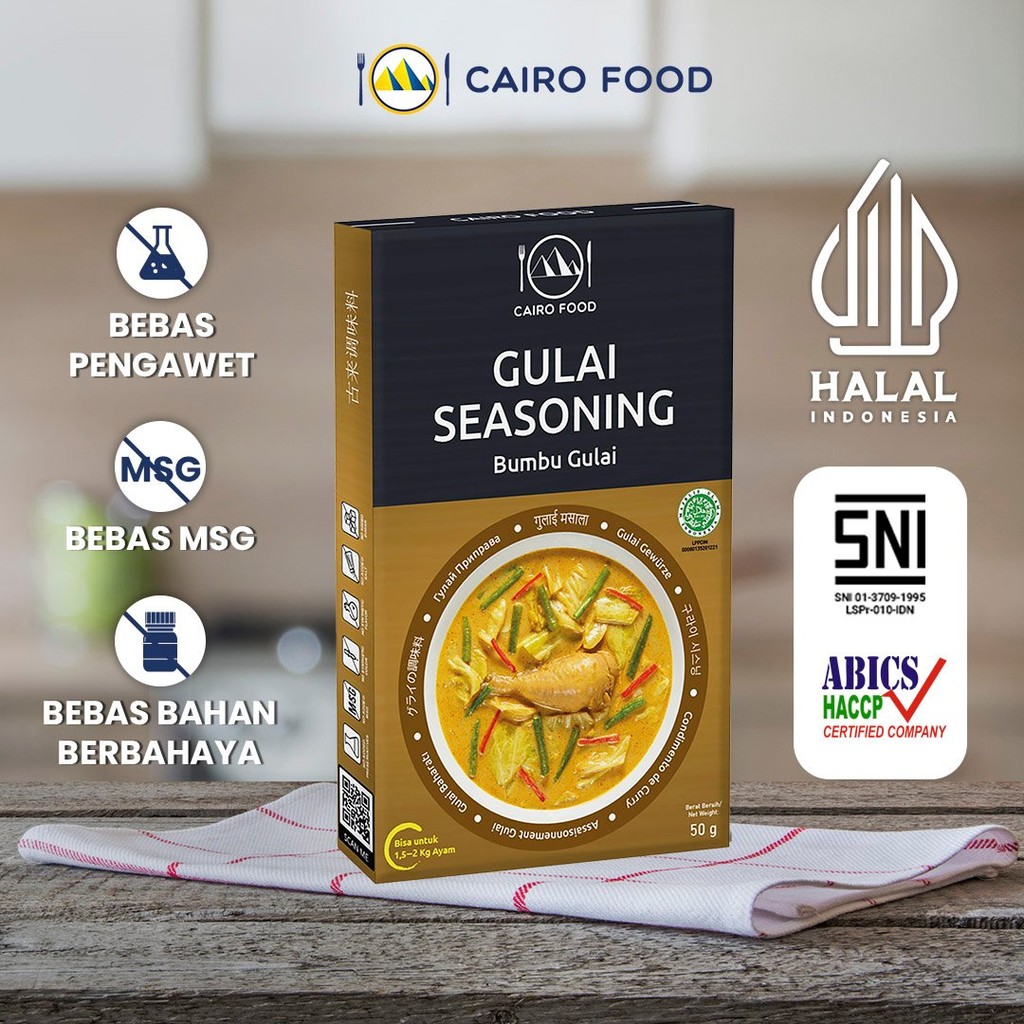 

Bumbu Gulai Non MSG - Cairo Food