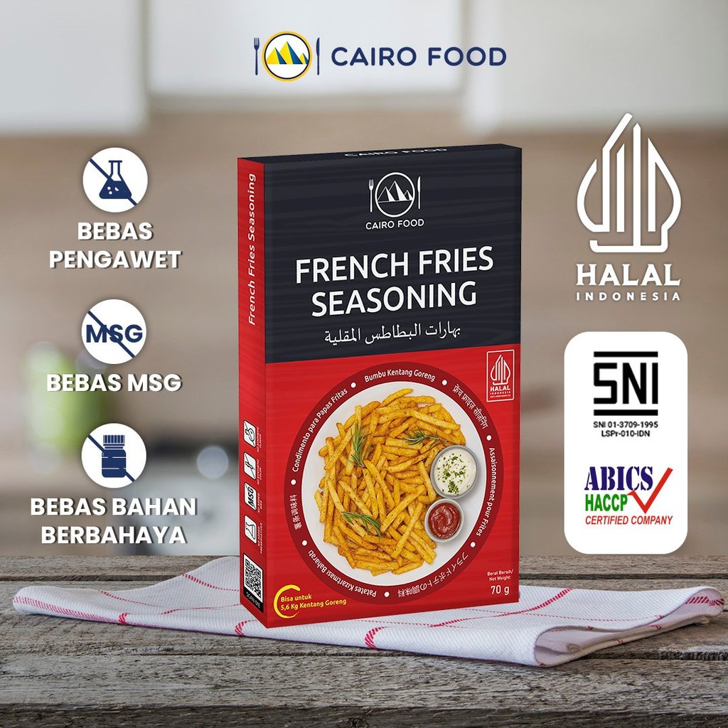 

Bumbu French Fries Non MSG - Cairo Food