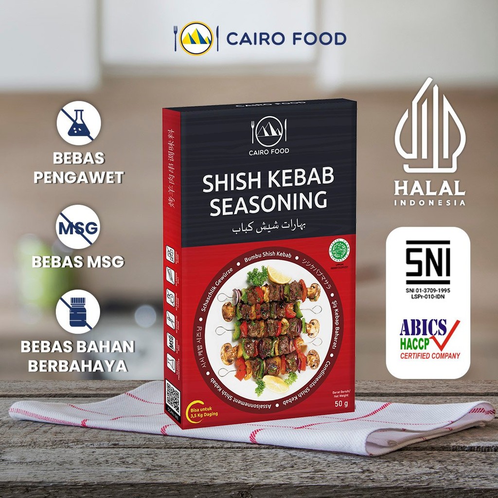 

Bumbu Shish Kebab Non MSG - Cairo Food
