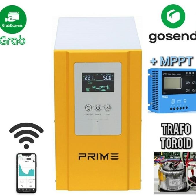 Inverter hybrid Prime 1500W 24V low frequency trafo donat UPS