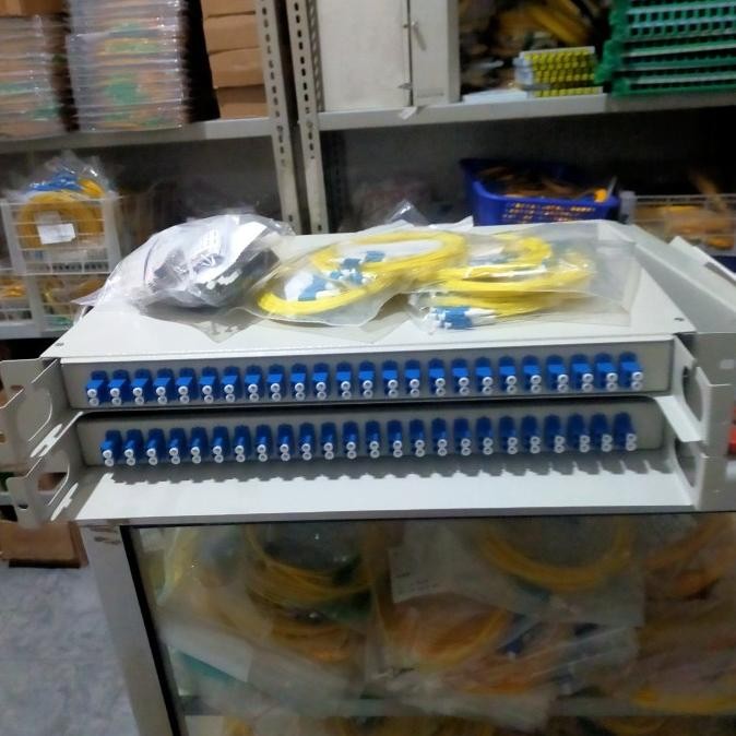 OTB sieges 96 core  LC upc lengkap