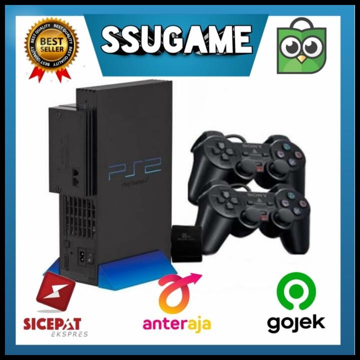 Terlaris Ps2 Fat Matrix Hardisk Didalam 60Game Good Quality