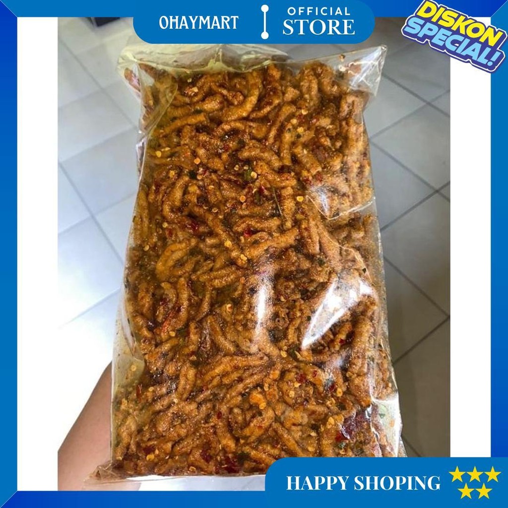 

500Gr Keripik Usus Ayam Crispy D Best Seller