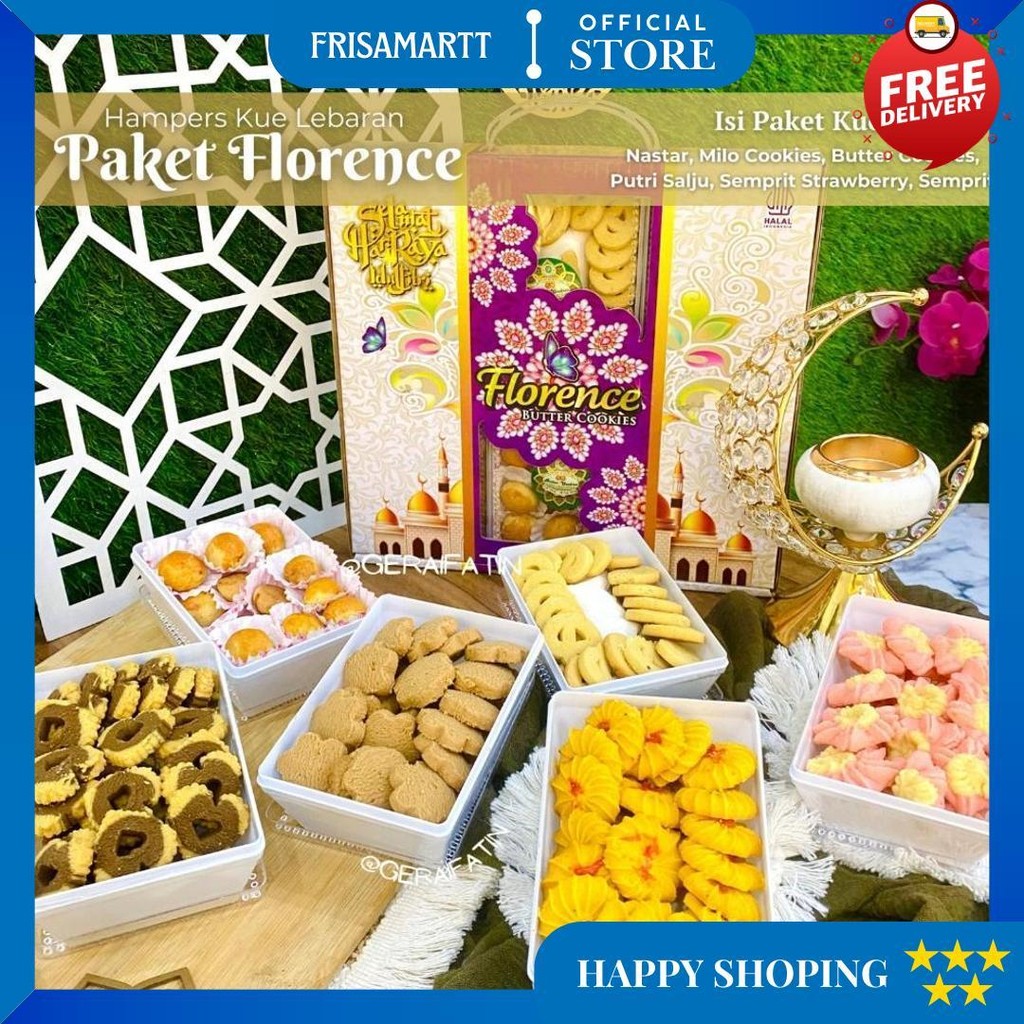 

Promo Ovina Paket Makmur Kue Lebaran Kue Kering Harga Promo / Parcel Lebaran D Cod