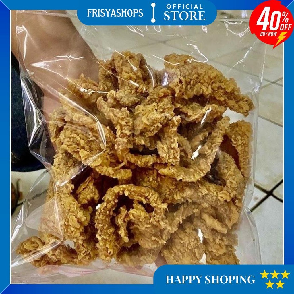 

Kulit Ayam Crispy Pedas Daun Jeruk 500Gram D Promo Puncak