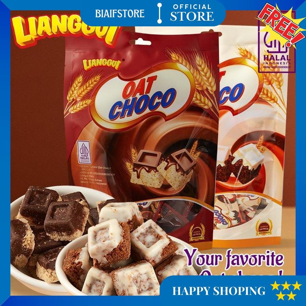 

[Halal] Lianggui Crisp Choco Coconut/ Strawberry/ Choco & Milk Burstlurry Crispy & Sweet Wafer Bulat Salut Chocolate Cones Cones Chocolates Flavour Wafer Roll Ice Cream Ice Cones Wafer Oatmeal Oatmeal Crispy Taste Original & Chocolate FlavourKue Lebaran D