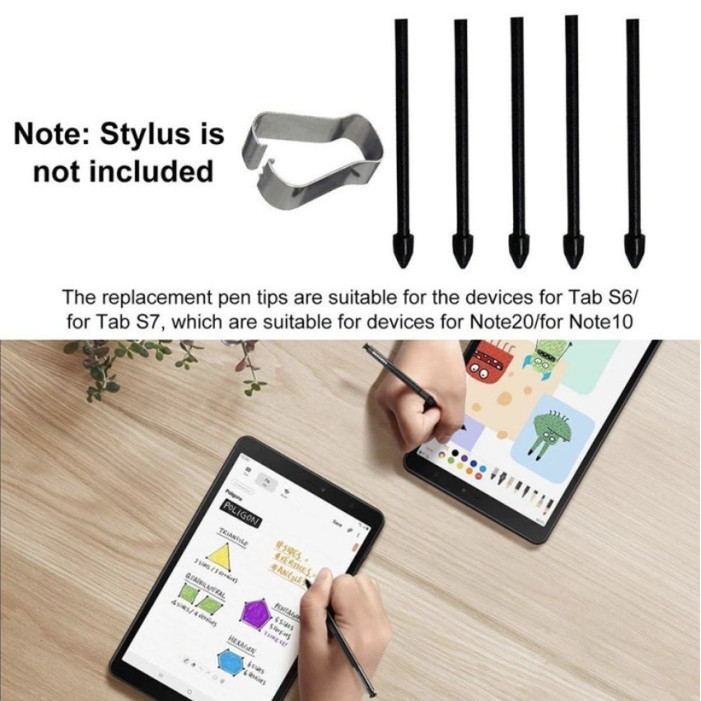 

Refill Tip Nib Samsung S Pen Galaxy Tab S8 S9+ S7 FE S6 Lite S23 Note