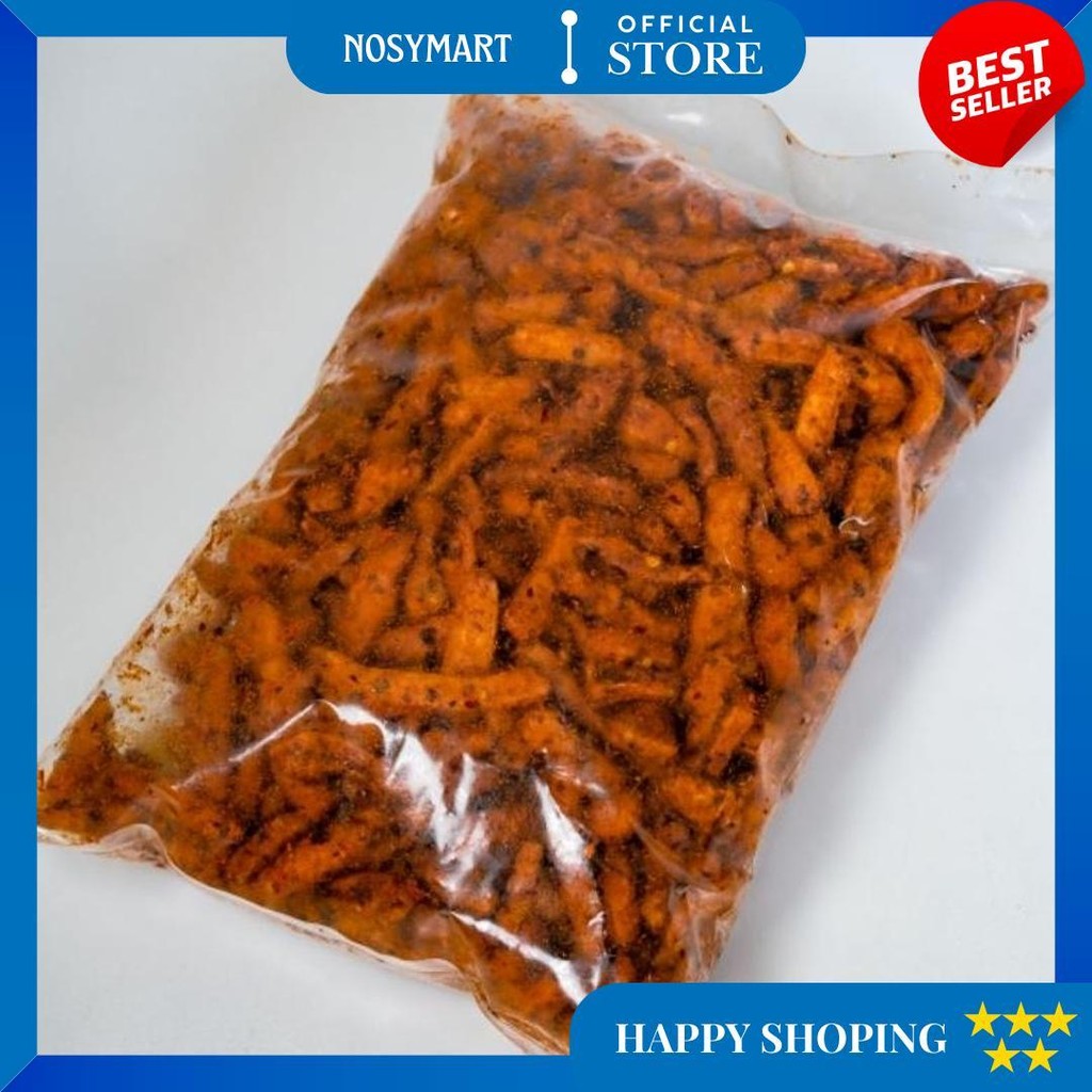 

Basreng Daun Jeruk 1Kg, Basreng Pedas, Rempah Alami Kriuk Gurih Enak D Gratis Ongkir