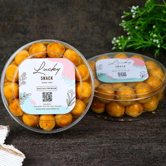 

Product Terlaris Kue Kering "Nastar Premium" Full Wisman Uk Toples 250 Gram