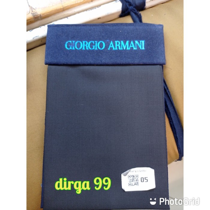 Kain Wool/Bahan Wool By Giorgio Armani_Untuk Celana/ Jas