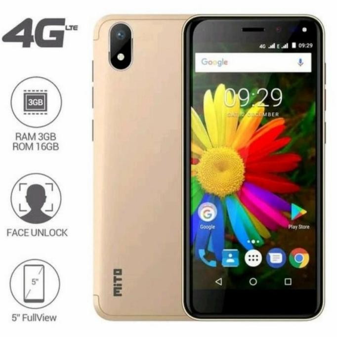 Hp Android Smartphone Mito Z1 Ram 3/16 free Earphone cuci gudang Terlaris