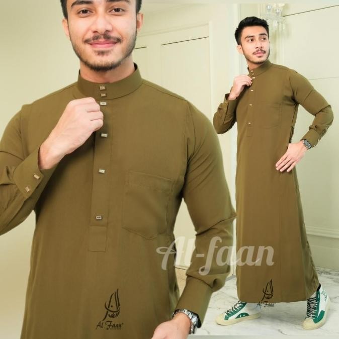 Jubah Slimfit MOHA Gamis pria Jubah Pria Muslim jubah alfaan gamis pria Alzan busana muslim jubah