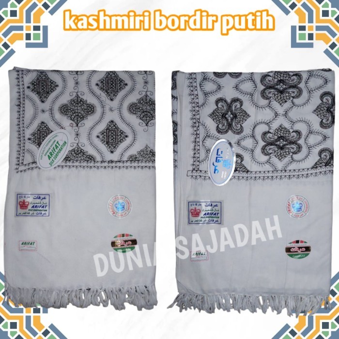 Sorban Kashmiri Bordir Putih / Sorban Exclusive India Handmade Bordir