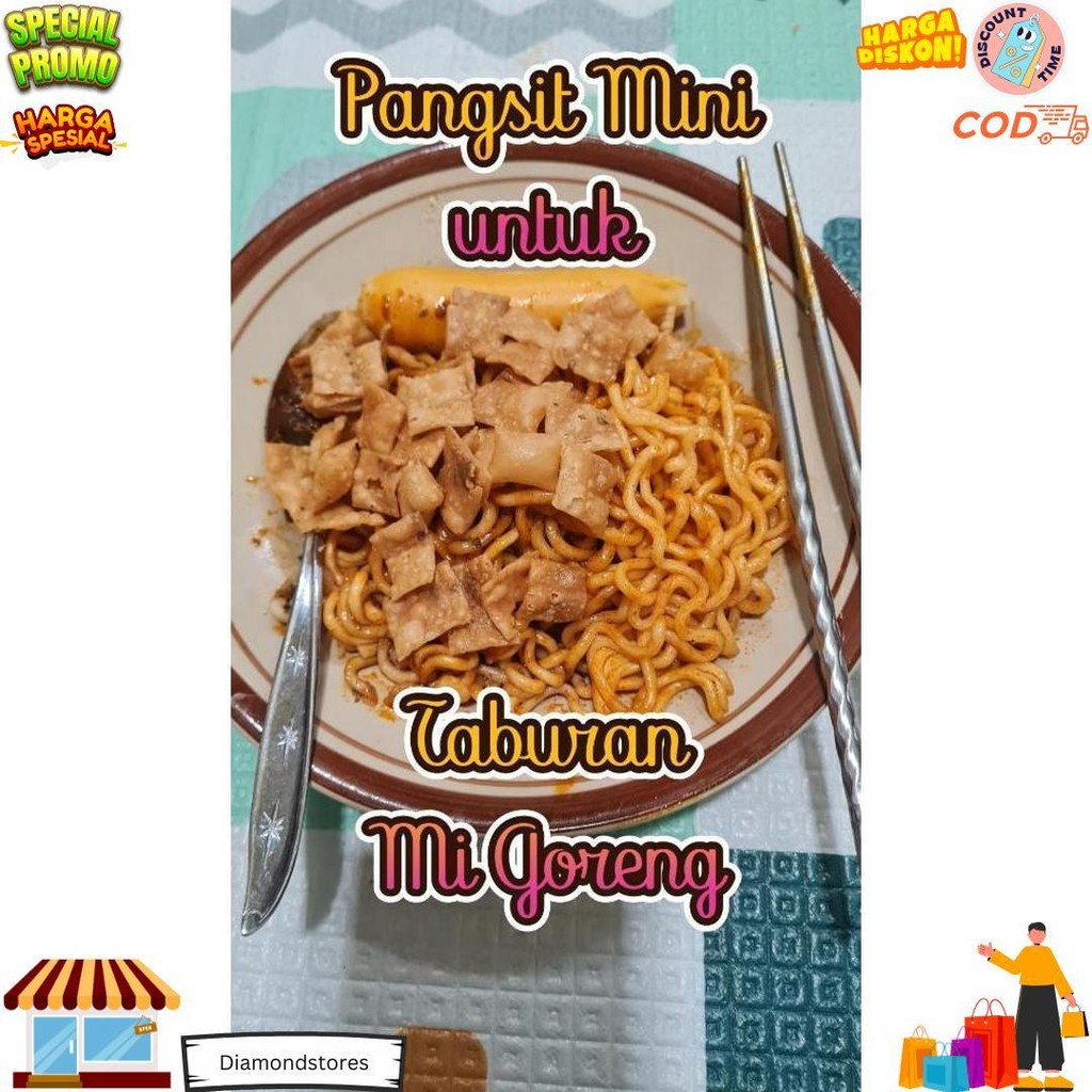 

Pangsit Mini Renyah 1 Kg Rasa Bawang D Termurah