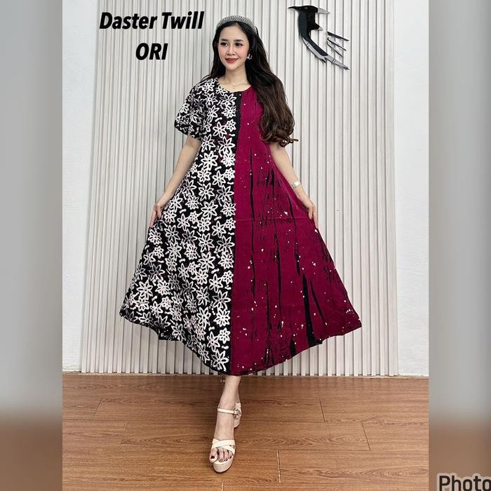 [Juragan Daster Twill] Daster Twill Daster Wanita By Batik Hudhud Size Standar Ld 105 Panjang 120