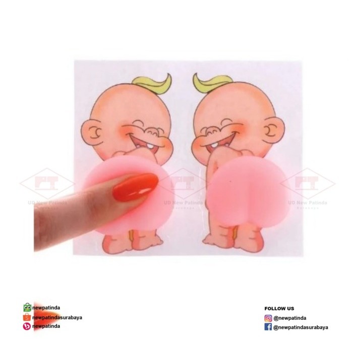 

><><><] Stiker Hp Pantat Gemoy