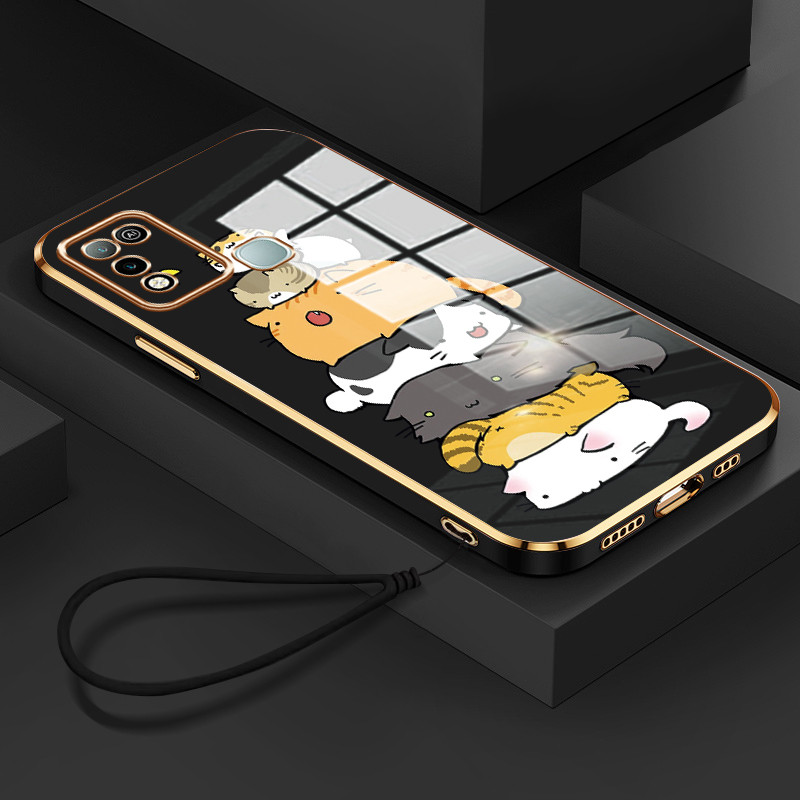 Casing Hp Untuk Infinix Hot 9 Play Hot 10 Play Hot 11 Play Case Casing pola hewan Cesing HP Kasing t