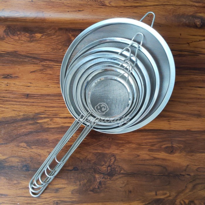 Ayakan Tepung Stainless Saringan Tepung