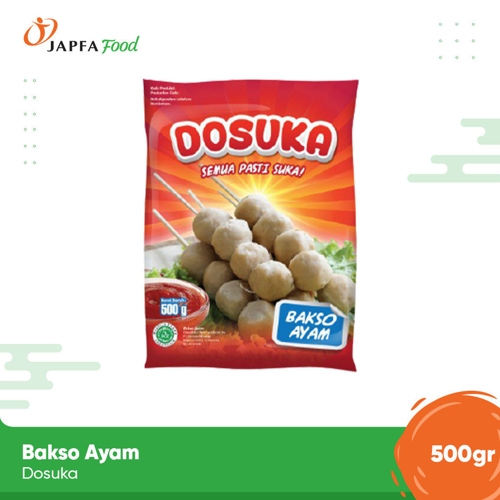 

Dosuka Bakso Ayam 500gr