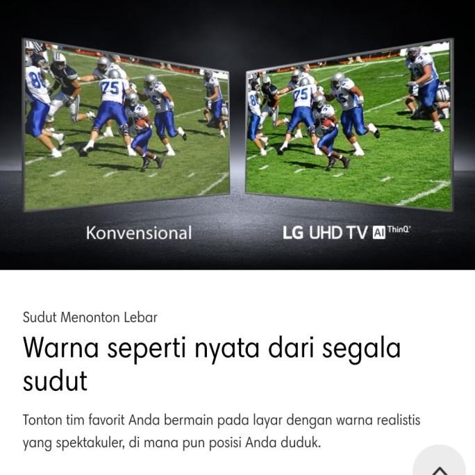 Lg Led Tv 50Un7300 - Smart Tv 50 Inch 4K Hdr Magic Remote 50Un7300Ptc Original Dan Terpercaya