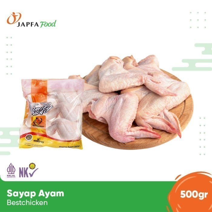 

Bestchicken Sayap Ayam / Chicken Wings 500 gr